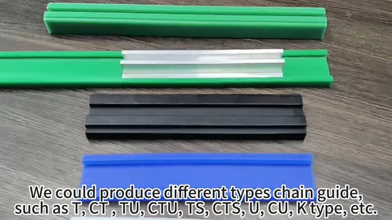 Black High Molecular Weight Polyethylene 10b-2 20b-2 Chain Guide